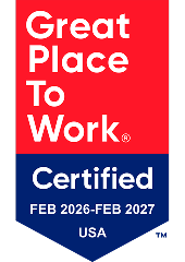Great Place To Work Certified 2026-2027